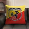 Brand AAbarth Scorpion Cushion Cover Natural Linen Organic Fabric DoubleSided Printing Sofa Home Decor Gift Pillow Case