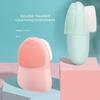 Силиконовая двухголовая кисть для умывания лица и снятия макияжа — японский инструмент для очищения пор и удаления черных точек