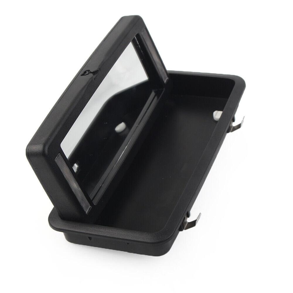 1 шт. Черное зеркало для макияжа заднего ряда с подсветкой C2D19845PVJ для Jaguar XJ 2010-2019