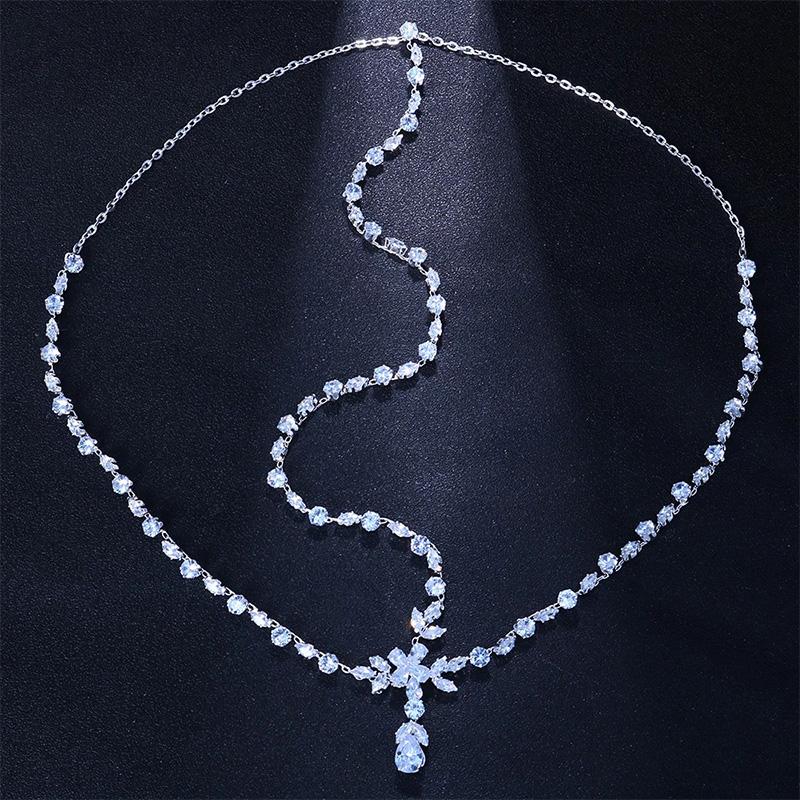 Water Drop Pendant Hat for Women 2022 Rhinestone Forehead Hair Chain Bridal Jewelry Headpiece Wedding Accessories Gift