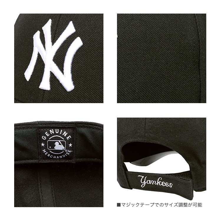 47 Cap MVP Hat Brand MLB New York Yankees NY Logo Street Unisex Stylish Baseball Cap Velcro Navy Navy One Piece Men's Women's