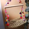 For Parakeets Budgie Bird Toy Hanging Parrot Swing Toy Parrot Climbing Net Bird Perch Pet Hammock