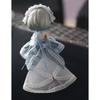 Obitsu 11 OB11 Size Outfit Set for Obitsu Dolls (11cm Body), Princess Dress, Lolita Style, Cute, 5-Piece Set (Blue Gray)
