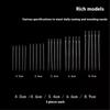 Набор швейных игл с большим ушком, 34 шт., ручные иглы для шитья одежды, квилтинга, вышивания, набор игл для легкого вдевания нити