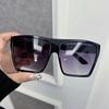 Винтажные квадратные солнцезащитные очки Женские Мужские Крутые Зеркальные линзы Стильные Солнцезащитные очки Женские Мужские Индивидуальные Цвета