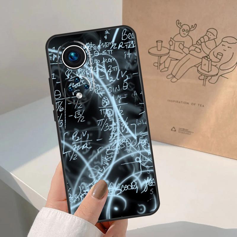 E=mc2 Математическая Физическая формула Для Honor Magic 7 Lite 5 6 8 Pro Чехол Для Honor 400 200 90 70 50 X8c X8b X9a X9b X9c X9d Win