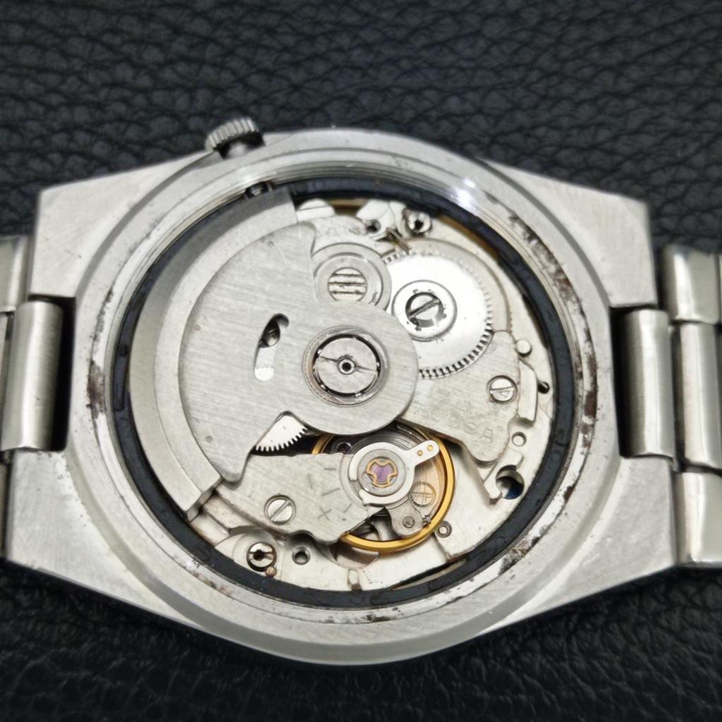 ОРИГИНАЛЬНЫЕ ВИНТАЖНЫЕ АВТОМАТИЧЕСКИЕ МУЖСКИЕ ЧАСЫ SEIKO EXPO 70 ЯПОНИЯ СЕРЕБРЯНЫЙ ЦИФЕРБЛАТ a708790-1
