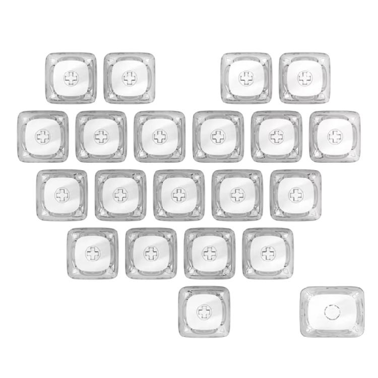 21 шт. ПК Пустой Сердцевиной Колпачок Клавиши MOA Профиль 1U 1.25U Дополнения Игровой Колпачок Клавиши DIY Клавиша Кнопка Клавиатуры