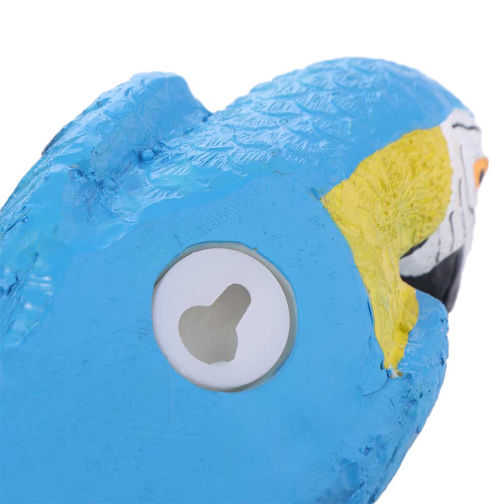 Поделки Смола Статуэтка Попугая Настенная Креативные DIY Садовые Скульптуры Искусственные Изысканные Фигурки Птиц Цветочный горшок