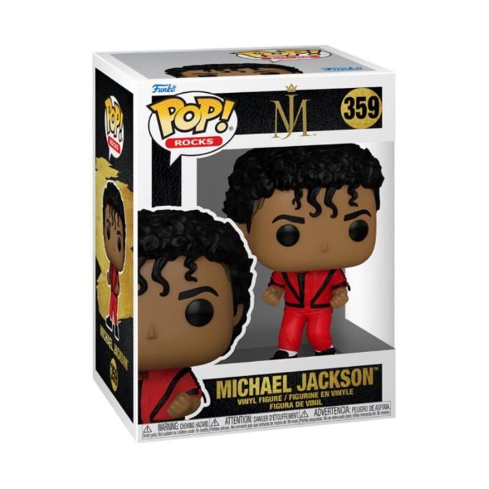 Figurine - FUNKO - Michael Jackson (Thriller) - PVC - 9 cm - Multicolore