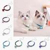 Pets Necklace Cat Collar Dog Bell Collar Pet Cats Kitten Small Dogs Puppy Lovely Nylon Necklaces Bells Collars Extension Chain