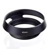 1PCS 40.5 43 46 49 52 55 58 62 67mm Black Vented Curved Metal camera lens Hood for Leica M for Pentax for canon Sony for Olympus