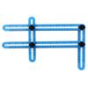Angleizer Measuring Instrument Foursided Ruler Mechanism Slide Template Tool