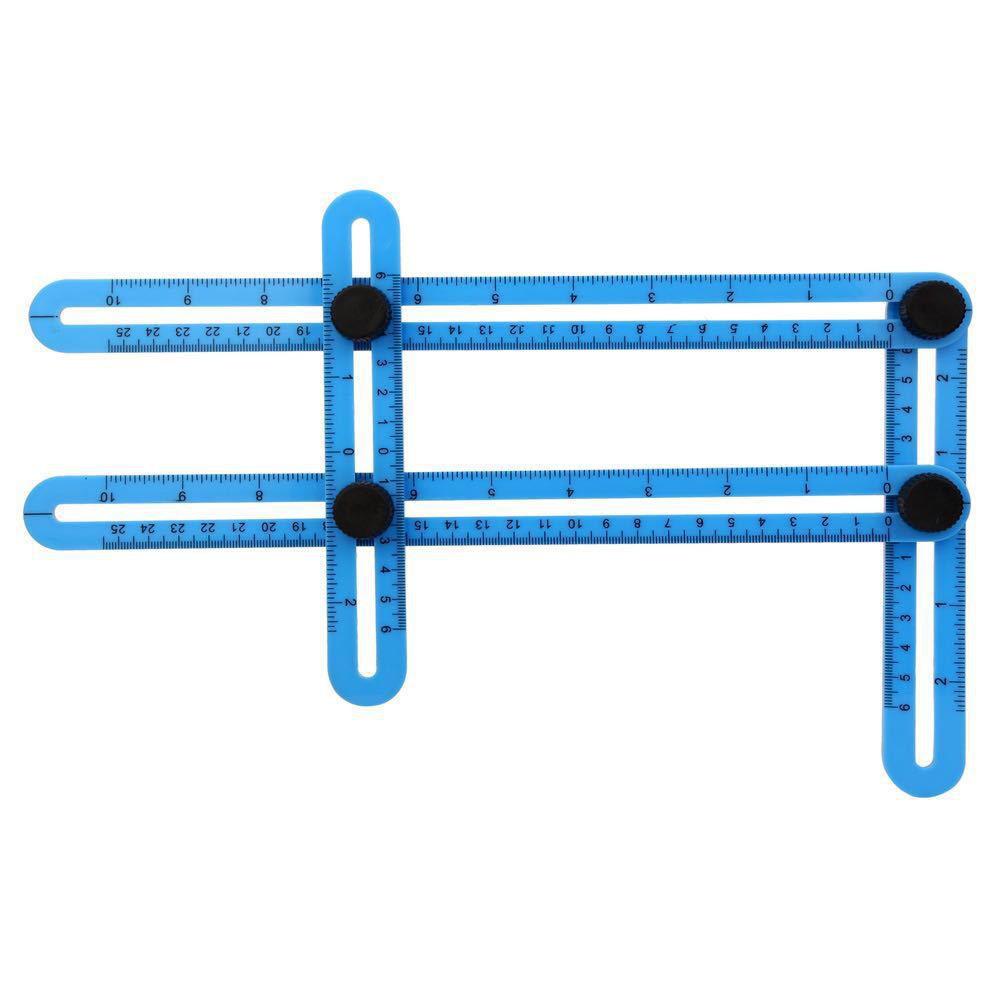 Angleizer Measuring Instrument Foursided Ruler Mechanism Slide Template Tool