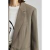 LILY retro collar thin suit jacket
