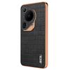 AZNS для Huawei Pura 70 Ultra чехол кожаный гальванический чехол для телефона с крокодиловым узором текстурированный