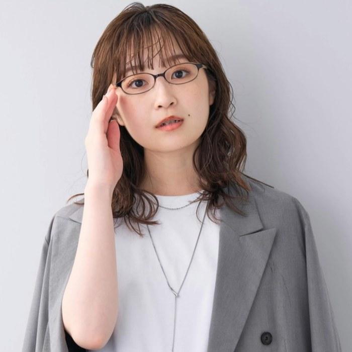 [Zoff] +2.00 Oval Lightweight Reading Glasses (Brown)
