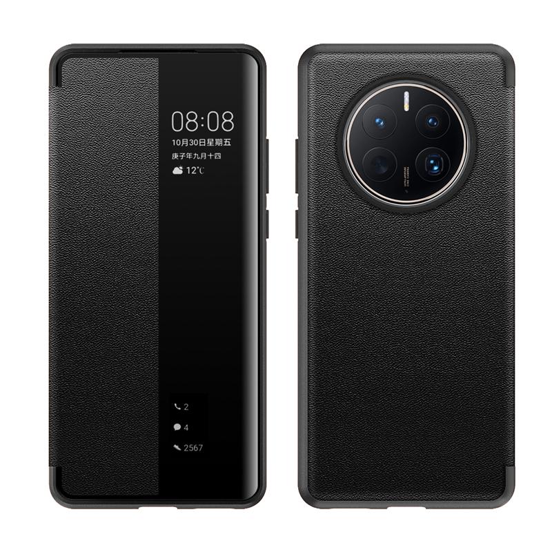 Магнитный откидной чехол, кожаный чехол для телефона для Huawei P50 Pro P40 Lite P30 Honor 50 Nova 9 8 7 Mate 50 40 30 RS, противоударный чехол Smart View