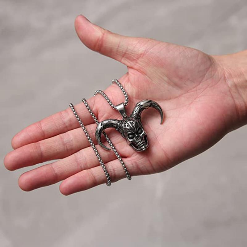 Модные аксессуары Трендовый мужской хип-хоп кулон-подвеска в виде черепа Джокера из титановой стали