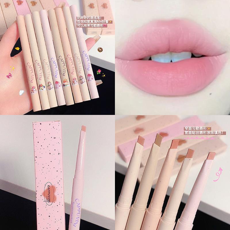 5 Colors Lip Liner Waterproof Matte Lipstick Pencil Sexy Red Long Lasting Lipliner Makeup Cosmetics Lip Tint Profissional