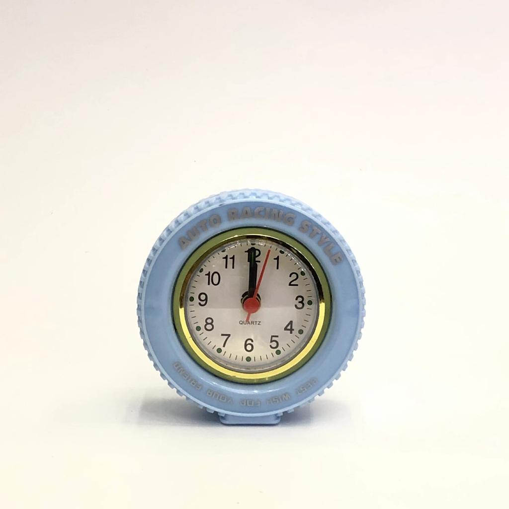 Classic Tire Alarm Clock Daily Necessities Children Cartoon Student Bedside Clock Home Cute Small Alarm Clock Desktop Wake Up