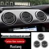 Комплект отделки салона из углеродного волокна для Ford Mustang: Консоль, Рулевое колесо, Рычаг переключения передач, Воздуховод