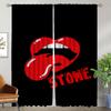 Плотные шторы для комнаты 2 панели The Rollings Stones Halloween Decoration Shades Шторы для детской комнаты Разделение гостиной кухни