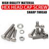 800pcs/Stainless Steel Hex Bolts, Screws, Nuts, Springs, Washers, J Nut Set, M3 M4 M5 M6 Machine Screws, Repair Tool Set