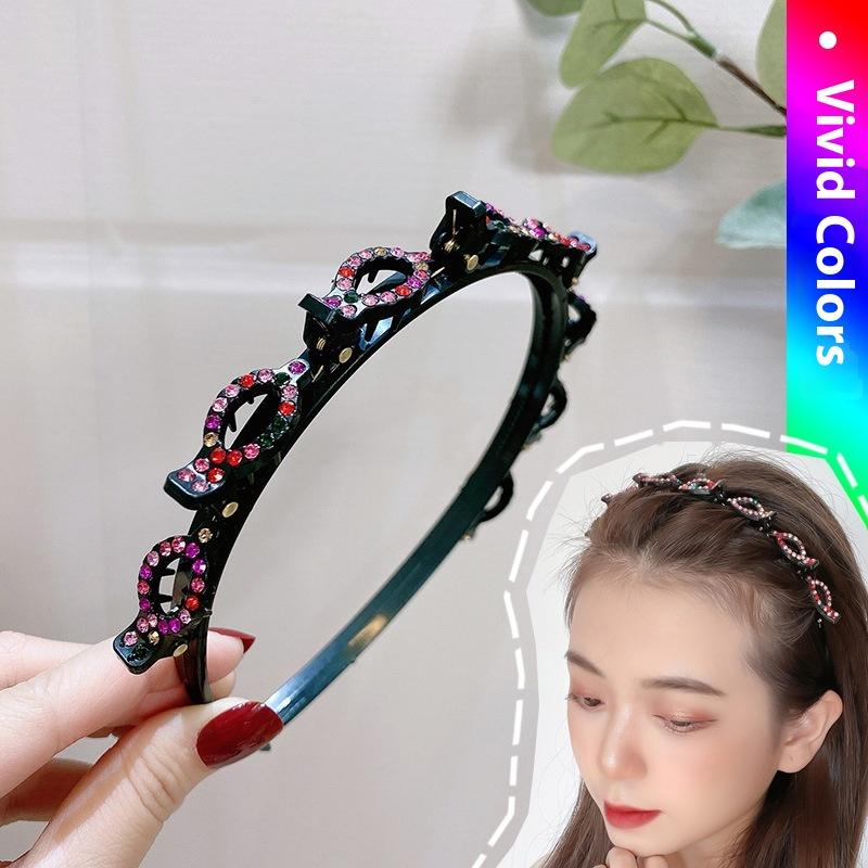 Повязка на голову для женщин с челкой, заколки для волос, ободки, инструменты для волос, ленты