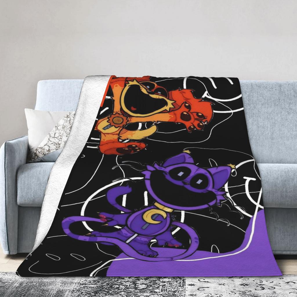 Catnaps Dogdays Plush Blanket Girls Boys Flannel Bedding Throws For Home Decor Soft Customized Quality Bedspread Gift Idea