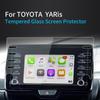 Закаленное стекло Защитная пленка для экрана Для Toyota Yaris Cross 8-дюймовый Автомобильный GPS-навигатор противоударный аксессуар