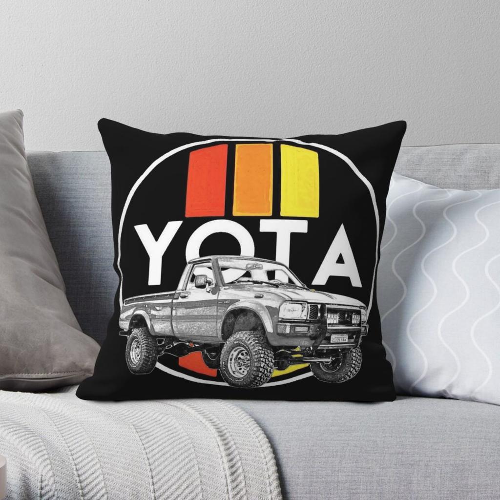 Yota Force Pillowcase Polyester Linen Velvet Creative Zip Decorative Pillow Case Room Cushion Case x