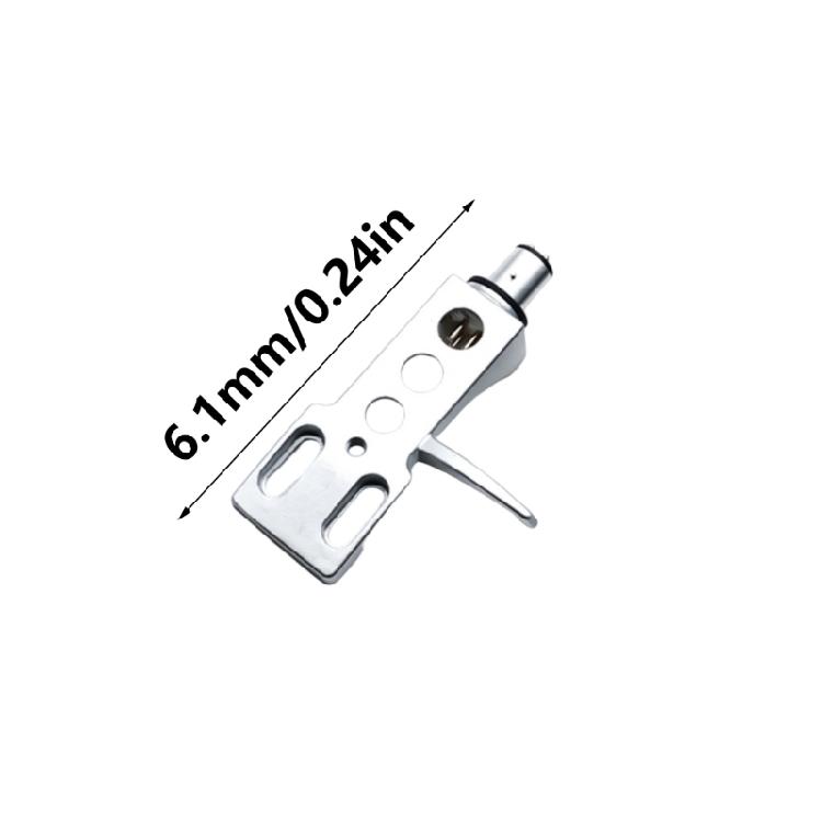 4Pin Turntable Headshell Phono Cartridge Holder Cartridge Holder Metal Construction for Music Lovers