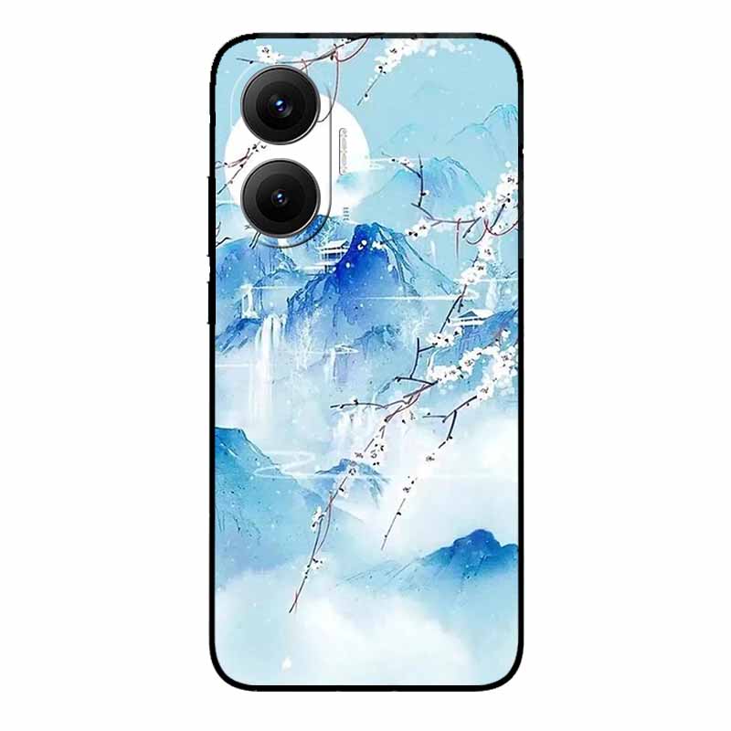 For Xiaomi Poco F7 5G Case Wolf Bumper Silicone Phone Back Cover For Poco F7 6.83" Planet Protective Cool Animal Coque POCOF7 5G