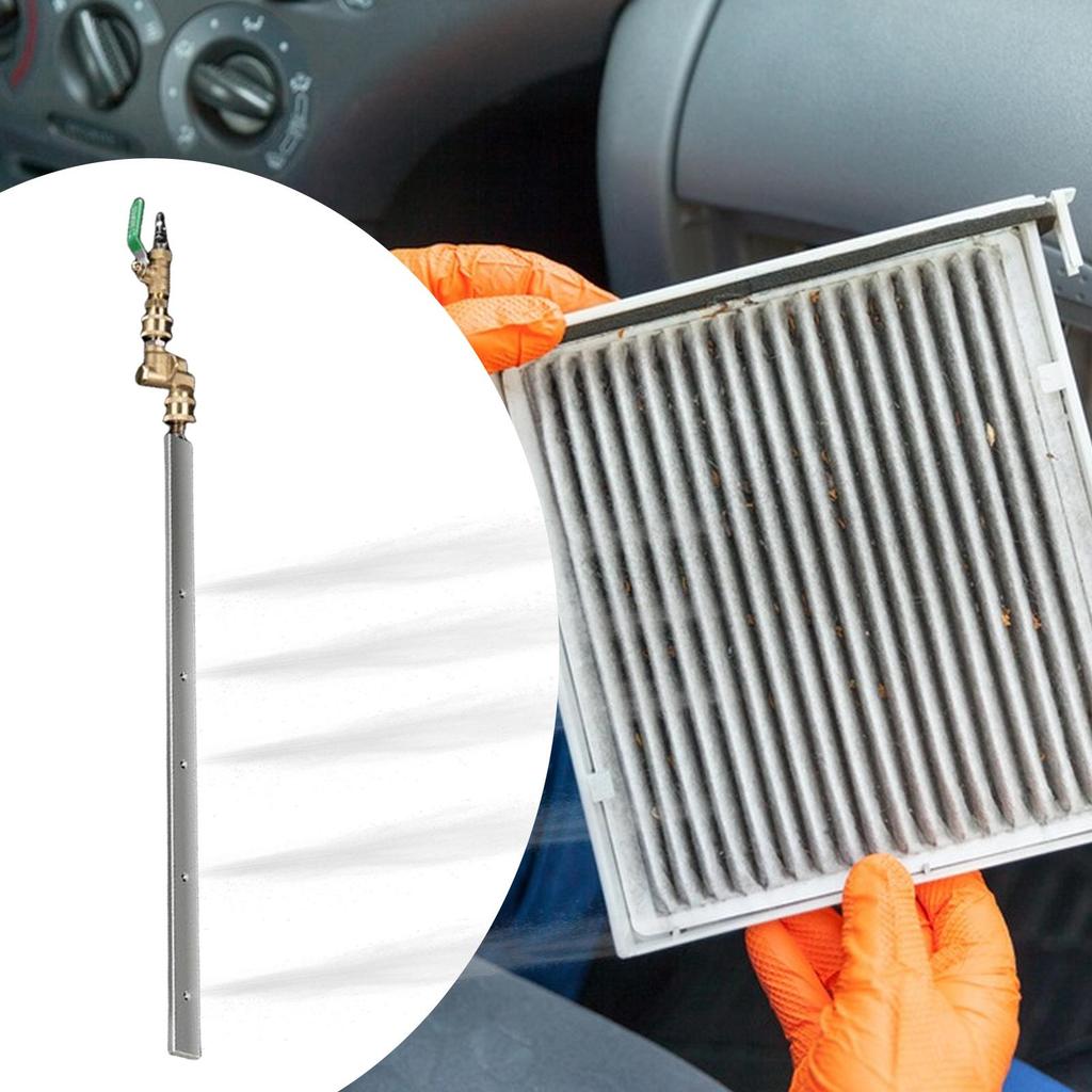 Car Free Water Tank Cleaning Tool Radiator Cleaning Rod Truck Water Tank Cleaning Artifact Blowing Water Tank Cooling Nozzle