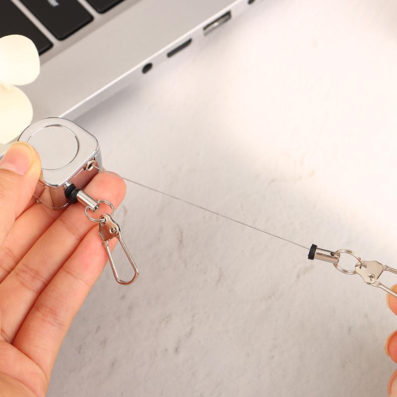 Металлическая выдвижная пряжка 25 мм, двойная выдвижная леска, защита от потери рыболовных снастей, наружная выдвижная легко выдвижная пряжка из сплава