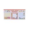Stationery Crayon Sanrio Characters Sticky Memo Pad with Your Favorite Kasukabe Defense S2850419 Sun-Star Shin-chan Notes, Pattern, Color, Force,