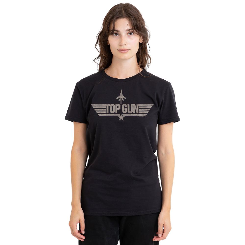 Top Gun Unisex Adult Monotone Logo T-Shirt