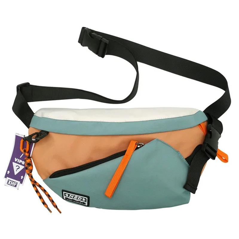 Man Chest Rig Bag Women Fanny Pack Streetwear Chest Bags Multi-function Unisex Nylon Hip Hop Waist Bag