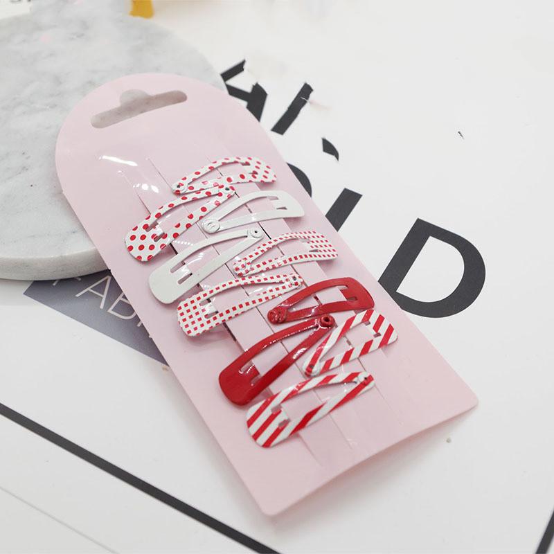 10pcs Children Hair Pin Dot Simple Colorful Hair Clips for Girls Princess Sweet Hair Clips Headwear Girls Kids Hair Accessories