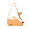 Bolsa Portamascotas con Forma de Canguro de Dibujos Animados Lona Bandolera Tote para Gatos y Perros Pequeños Bolsa de Hombro para Viajes al Aire Libre