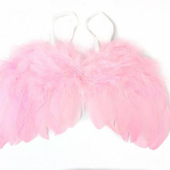 Костюм крыльев ангела из перьев в европейском и американском стиле для детской фотосессии