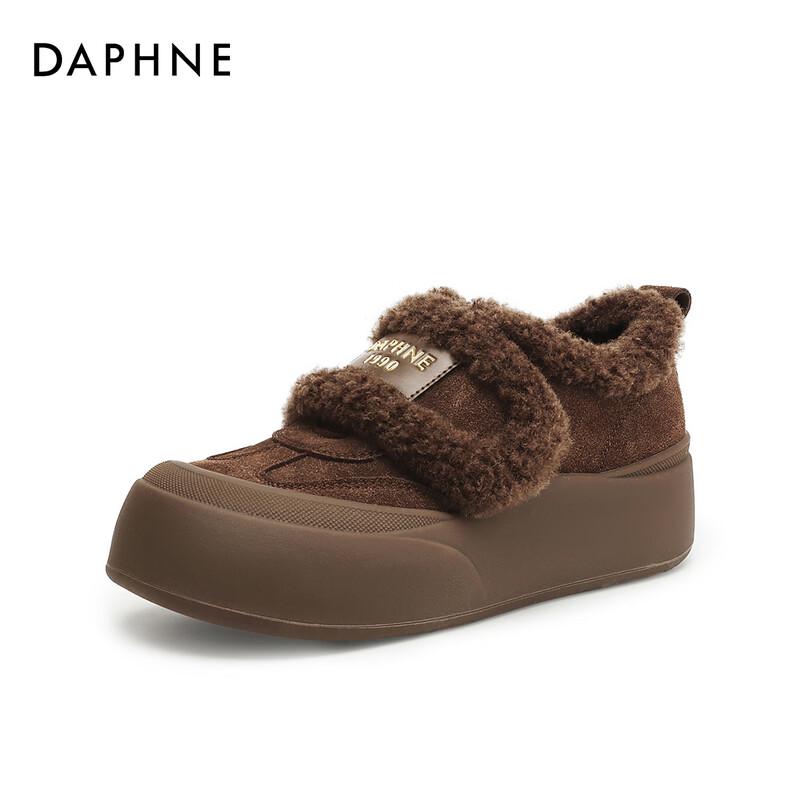 Повседневные кеды Daphne с плюшевой подкладкой на липучках
