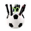 Soccer Ball Shaped Toothbrush Pen Pencil Holder Desktop Rack Student Gift Storage Rack Box Organizer Container Desktop Decora