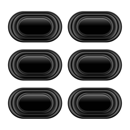 4/6/8/10 шт. амортизаторы для дверей автомобиля, простая установка, универсальные звукоизоляционные утолщенные силиконовые упоры для дверей автомобиля