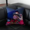Rapper MMissy ElliottS Album Cushion Cover Pillow Case Antidustmite Invisible zipper silky plush cushion