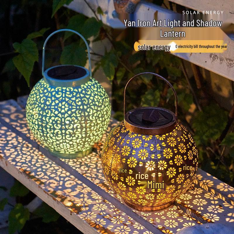 Садовые светильники на солнечной батарее в виде совы и попугая из смолы для украшения сада