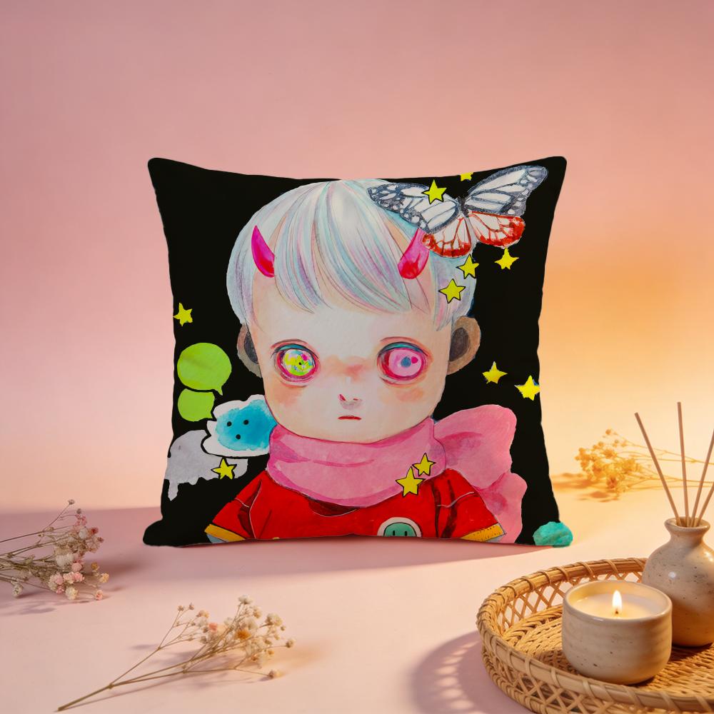 Stylish HHikari Shimodaable Cushion Cover Comfortable Durable Pillow Cover MultiScene for Home Office Car Sofa