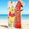 1Pc Winnie Pooh Adventure Beach Towel, Quick Dry, Multi-Use for Beach Pool Gym Yoga Home Travel, Christmas, Halloween, Xmas Gift S929571