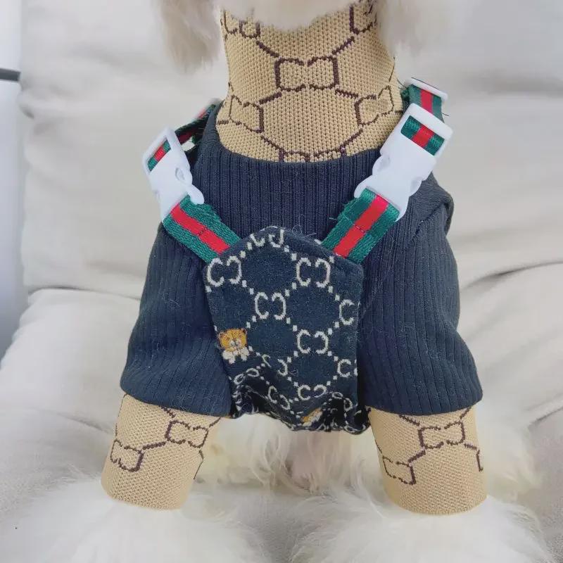Autumn/Winter Trendy Dog Overalls for Teddy & Schnauzer
